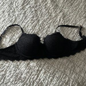 Aerie Black Lacy Bra